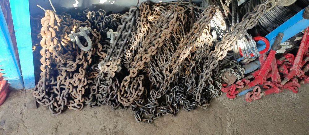 Zanjirlar 3mm DAN 22 gacha