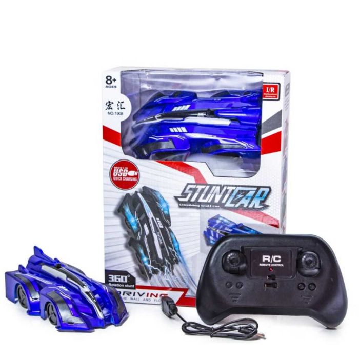 Антигравитационна каскадьорска кола–кара по стени,таван и под.