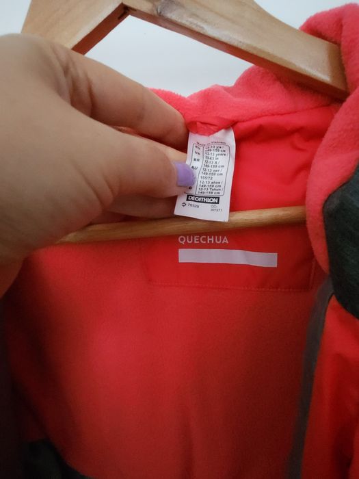Geacă de schi pentru copii,  Decathlon/Quechua , 149-159 cm ,12-13 ani