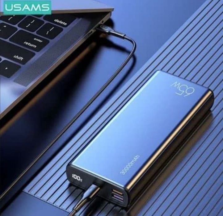 Повер банк 65 Watts 30000 mA USAMS 6 мес. гарантии Ташкент