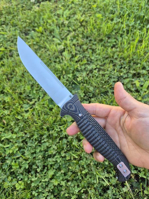 Руски сгъваем нож REPTILIAN,стомана D2,No1684

Описание:

• обща дъл