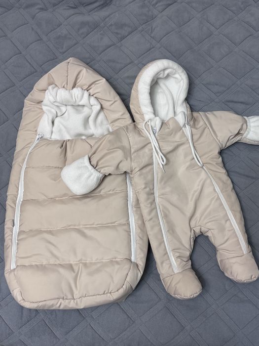 Конверт и комбинезон на выписку