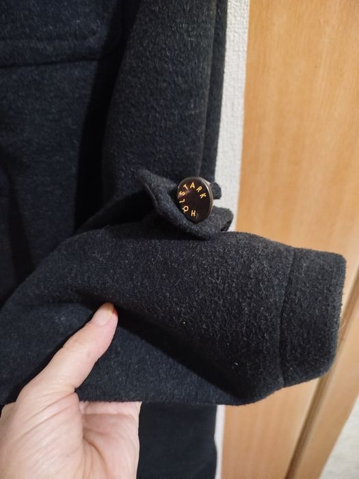 Пальто мужское чёрное