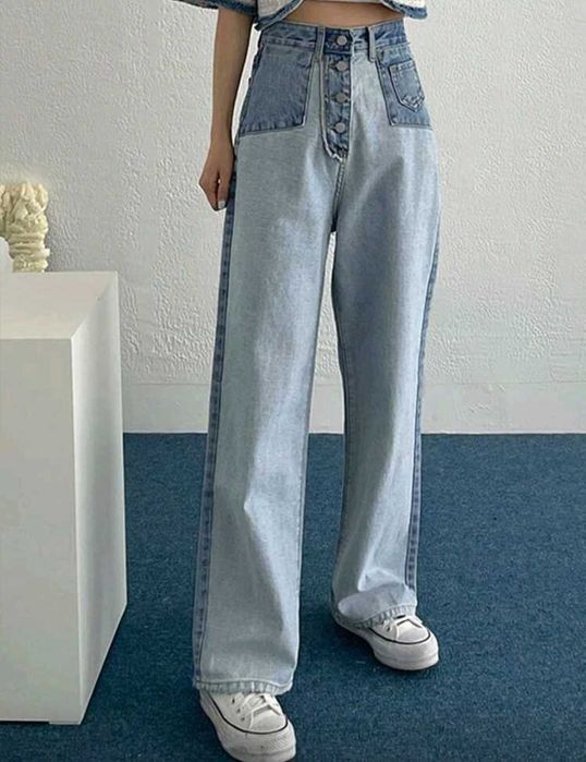 Дамски ефектни дънки