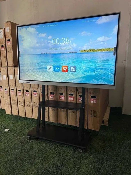 Интерактивная доска сенсорная панель экран 55–98″ бесплатная доставка