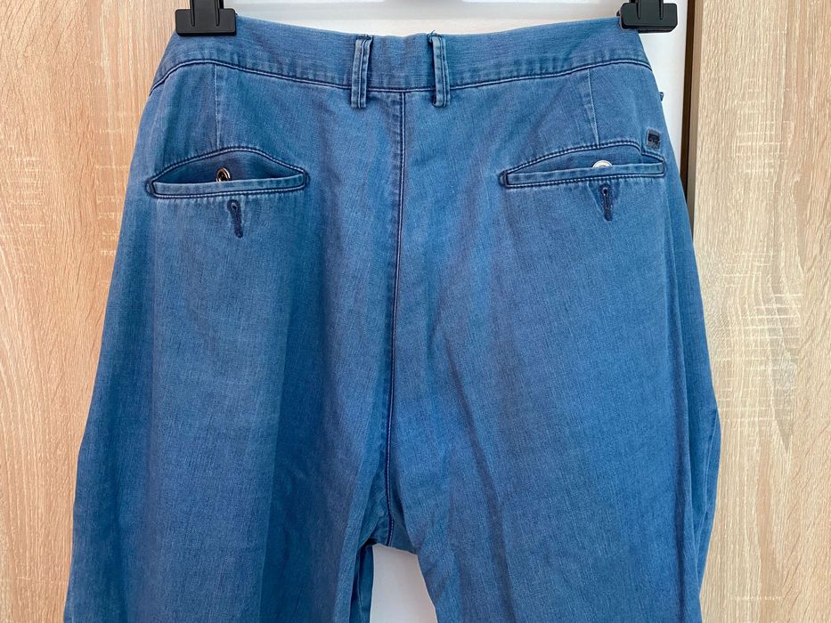 Мъжки спортно елегантен панталон тип дънки размер 56