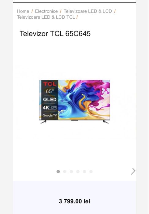 Televizor QLED TCL