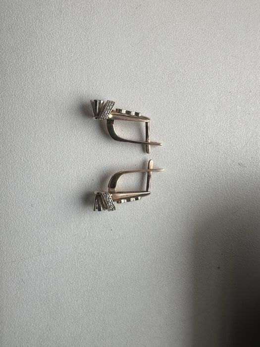 Серьги 585 проба золото 3,5 грамм