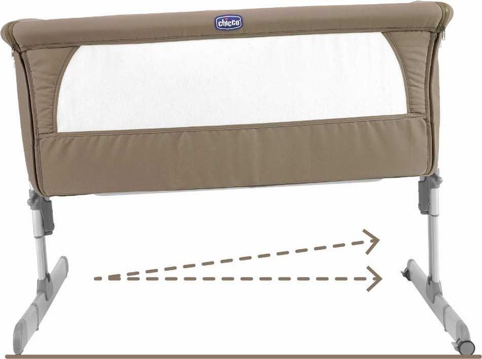 Бебешка кошара Chicco Next to me Next2me + подарък бебешко юрганче