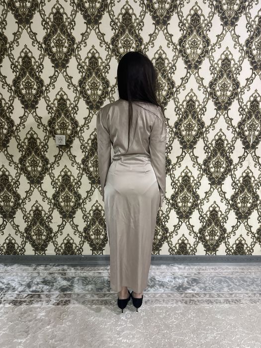 Платье, бежевый, новый