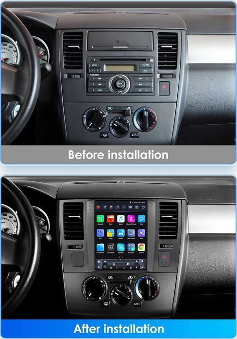 Nissan Tiida C11 2004 - 2013 9.7" Мултимедия Навигация Android