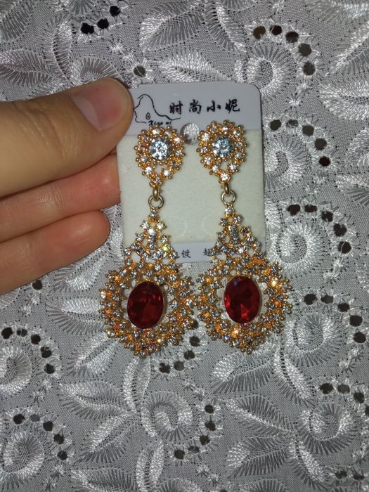 Вечерние серьги. Чиройли зираклар.