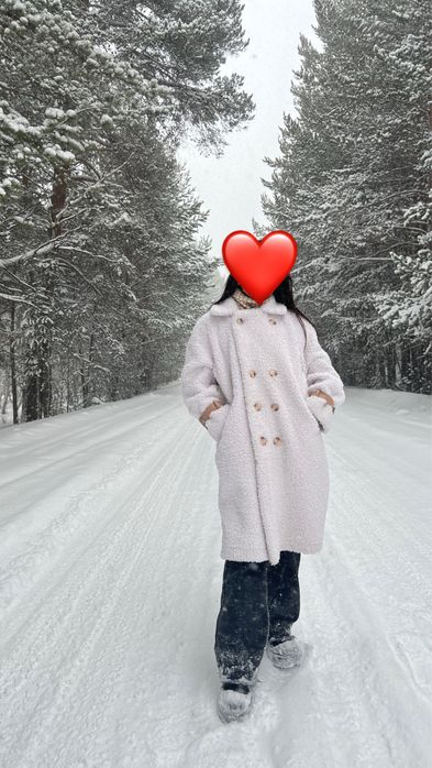 2 х сторонняя тедди шуба