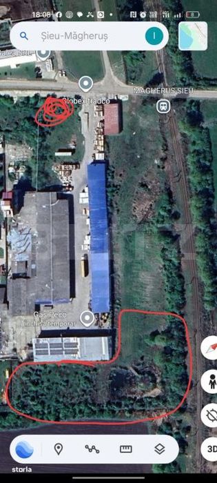 Teren Intravilan hala, 65 ari, zona Sieu Magherus