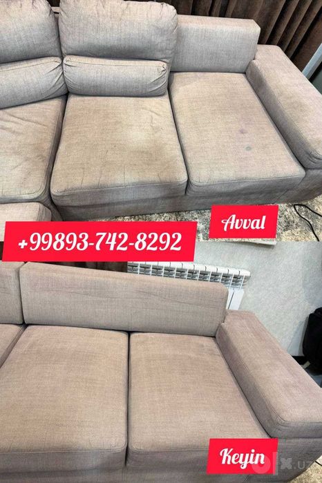 Mebel  gilam yuvish