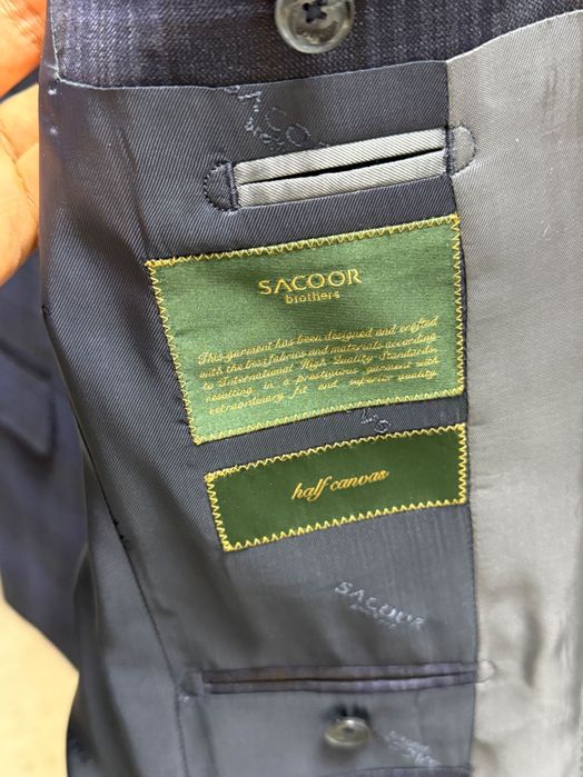 Костюм Sacoor brothers x Ermenegildo Zegna