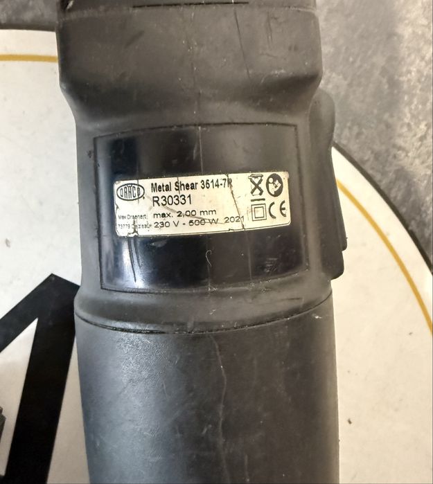 Foarfeca electrica de taiat tabla Draco 3514-7R 2.00mm