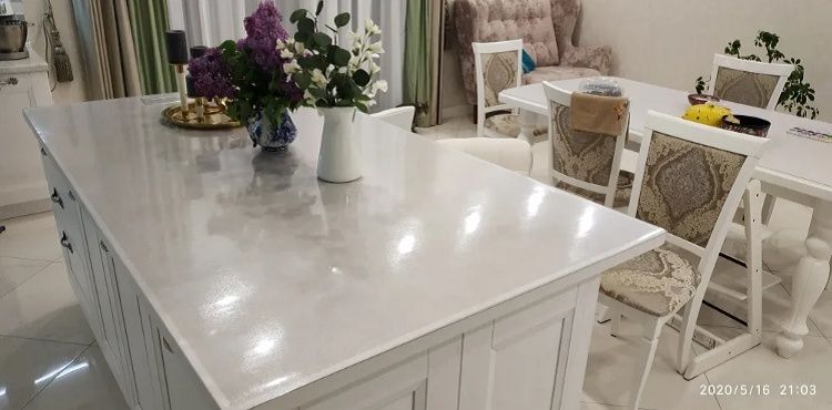 Скатерть гибкое стекло 3 мм    1 кг-от 65.000 сум