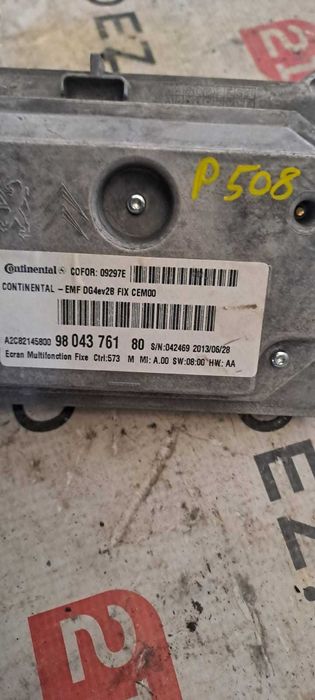 Navigatie originala Peugeot 508 cod: 9806710980 modul + display