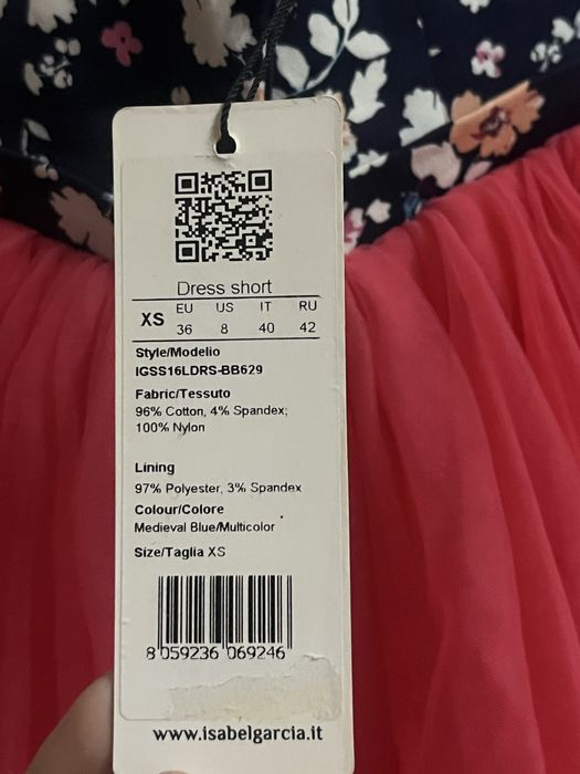 Платье Isabel Garcia новое с биркой
