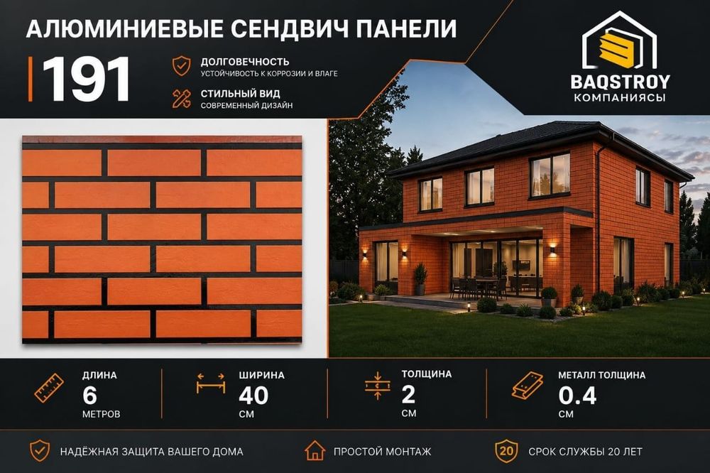 Алюмини сендвич панели, цены от 3600 за м²!!!