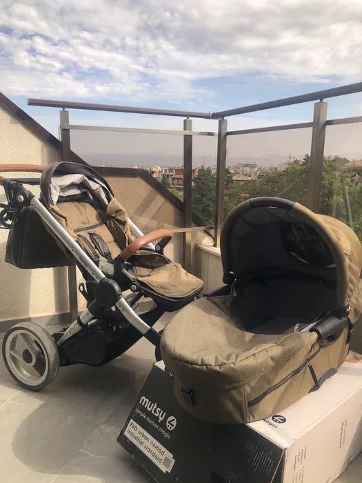 Количка 2 в 1 Mutsy EVO с пълен комплект аксесоари