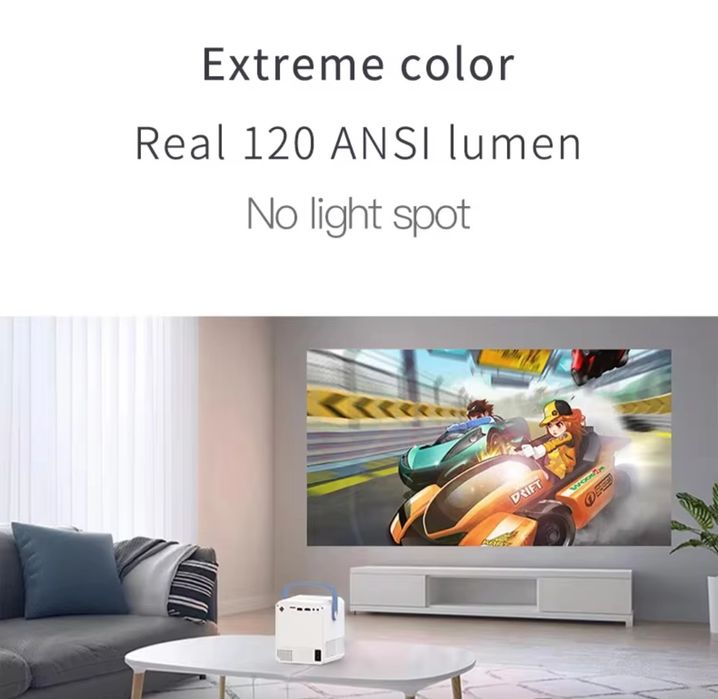 -10% Намаление!!! Smart Проектор Q96 E300, Домашно кино