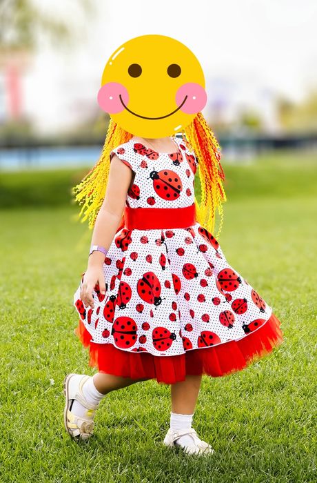 Роскошной платье на 5 лет.