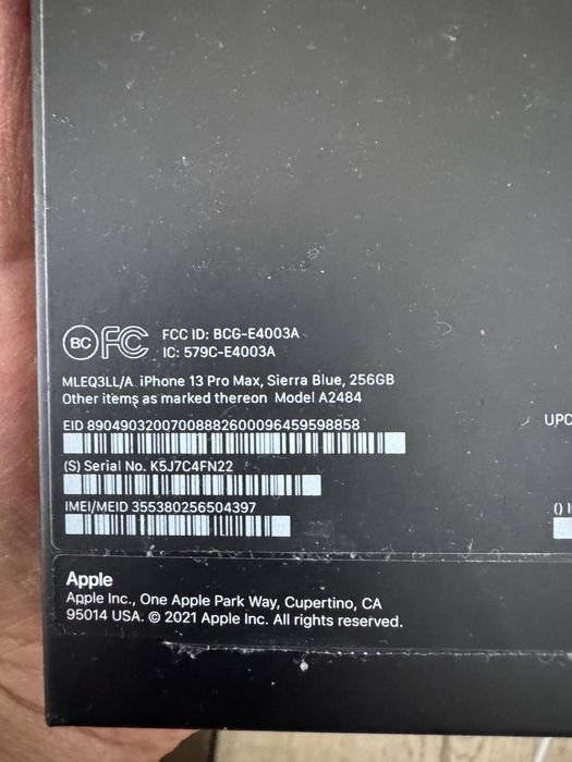 Айфон 13 про макс 256гб