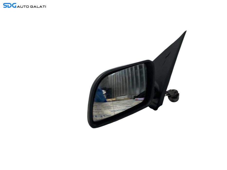 Oglinda Stanga Manuala Volkswagen Polo 9N 2002 - 2009 Cod 600857933 Culoare neagra [L6458]