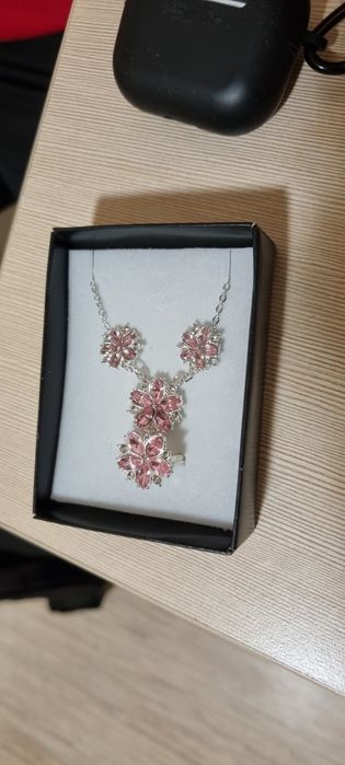 Комплект колие с пръстен