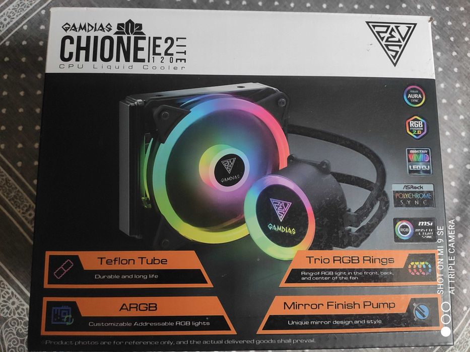 Cooler Procesor Gamdias CHIONE E2-120 LITE, compatibil AMD/Intel  NOU
