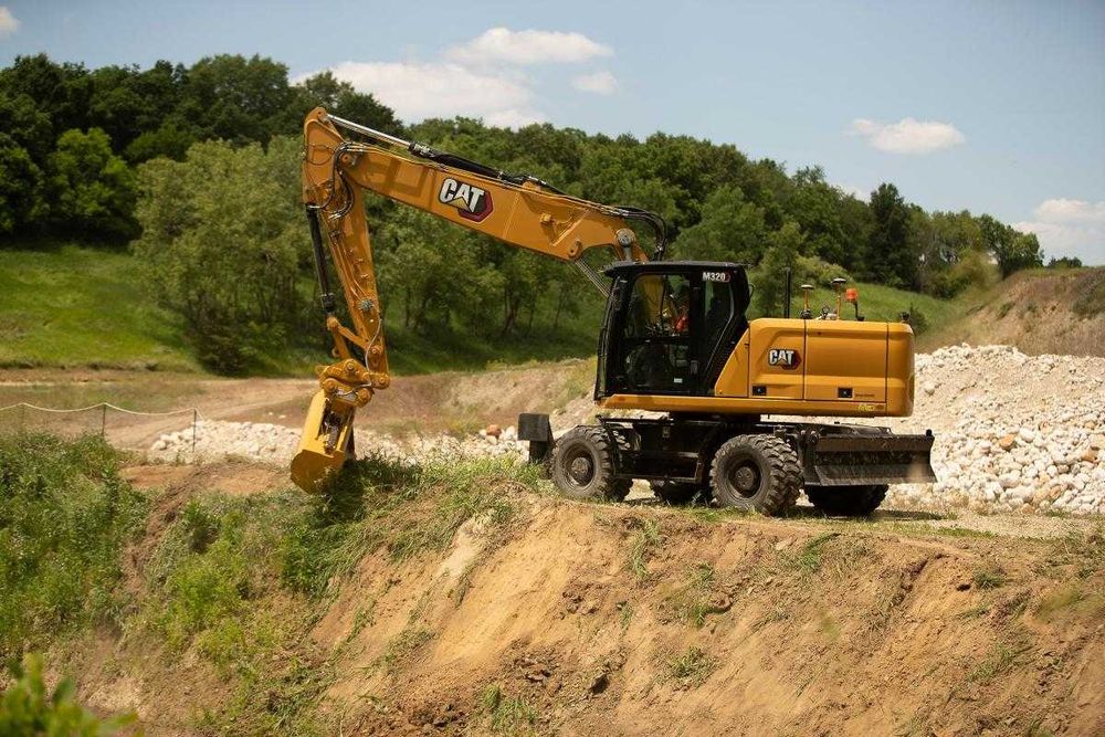 CAT M320 ғилдиракли экскаватор, Колесный экскаватор CAT M320