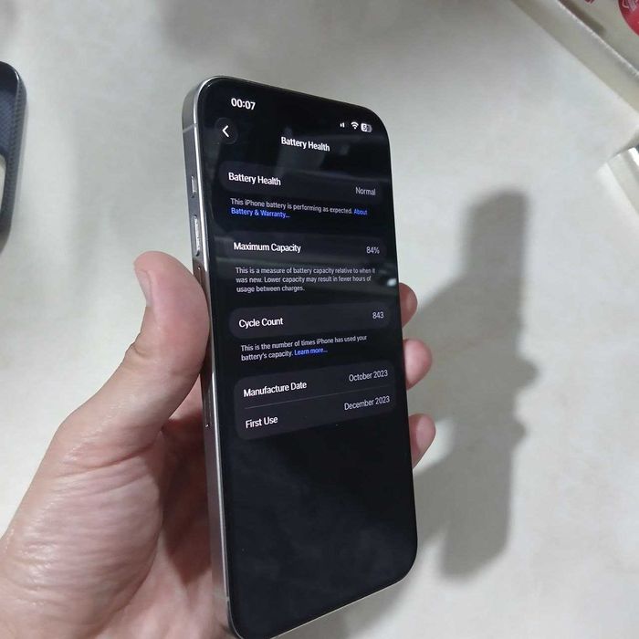 Iphone 15 pro max (2 oylik kafolat bilan)