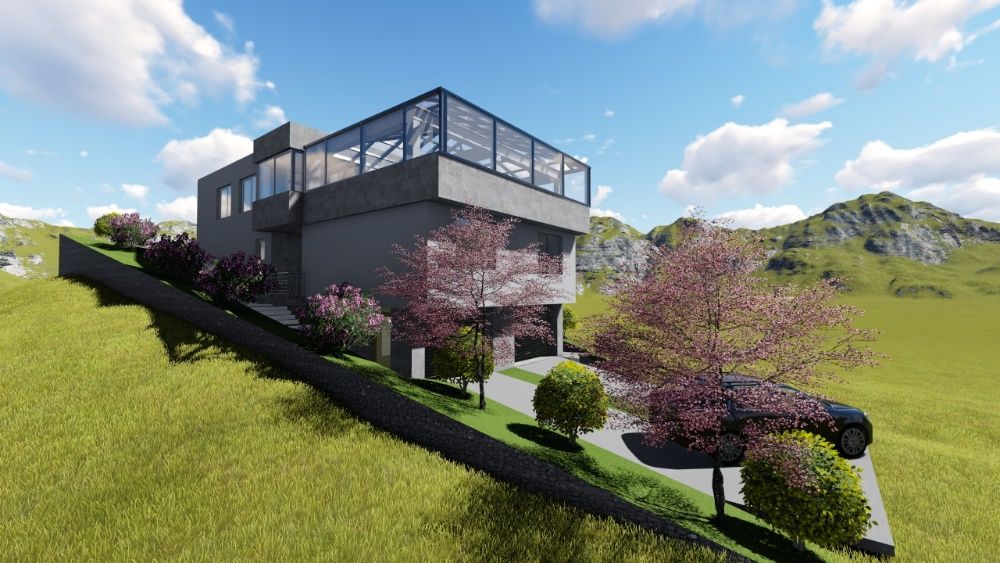 Proiecte case, hale, blocuri, spatii comerciale, de la 3 euro/mp