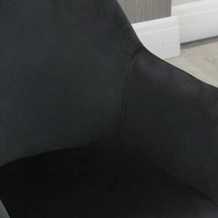 Трапезни столове HOMCOM, комплект от 2, каучуково дърво, 54x57x80 см