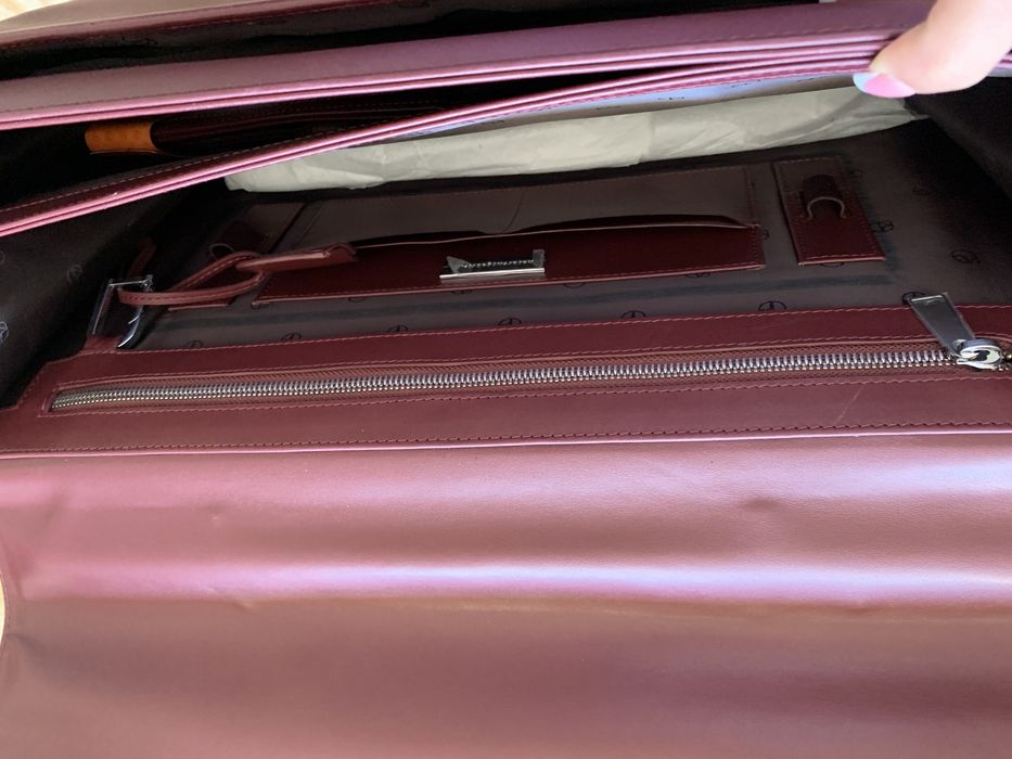 Geanta acte/ servieta barbat de piele