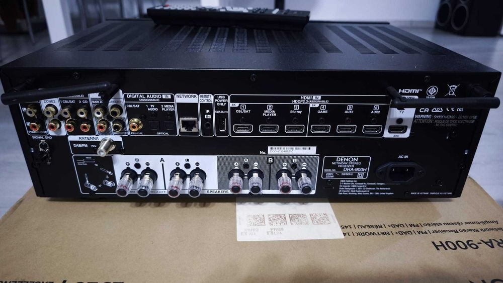 Denon DRA-900H - amplificator stereo, DAC, streamer, HDMI