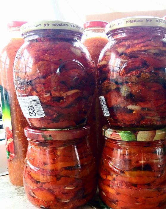 Вяленые домашние помидоры