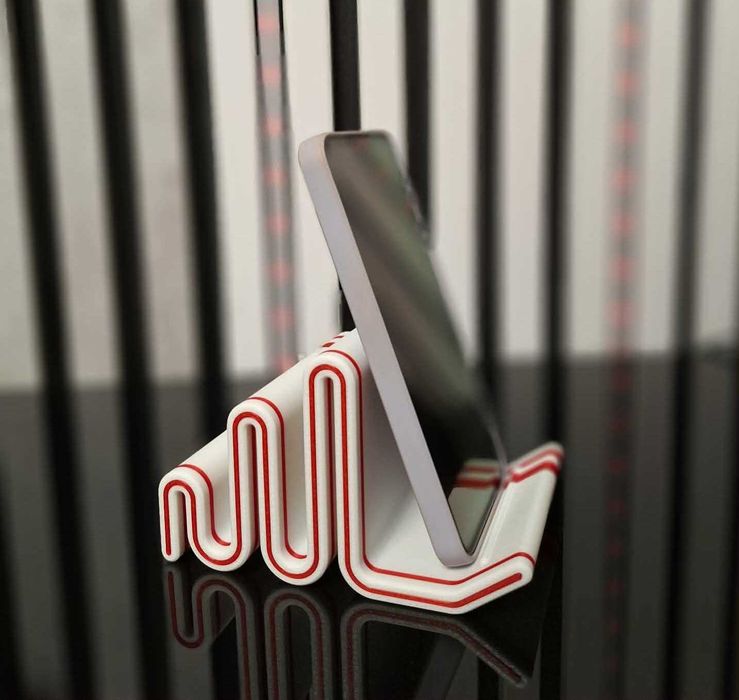 Suport telefon premium / stand telefon birou / design modern 3D