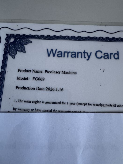 Aparat Profesional Picolaser / Laser Nd:YAG FG069 – Îndepărtare Tatuaje & Peeling Carbon (Nou / Pachet Complet)