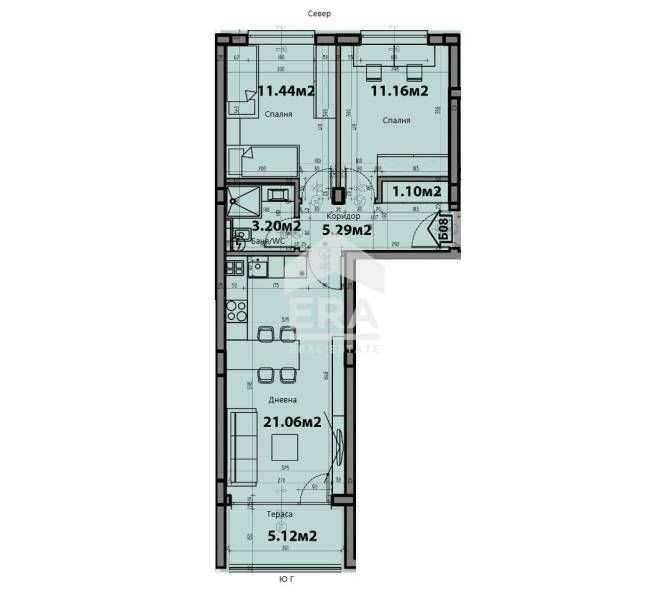 Тристаен апартамент за продажба, в новострояща се сграда, кв. Виница,