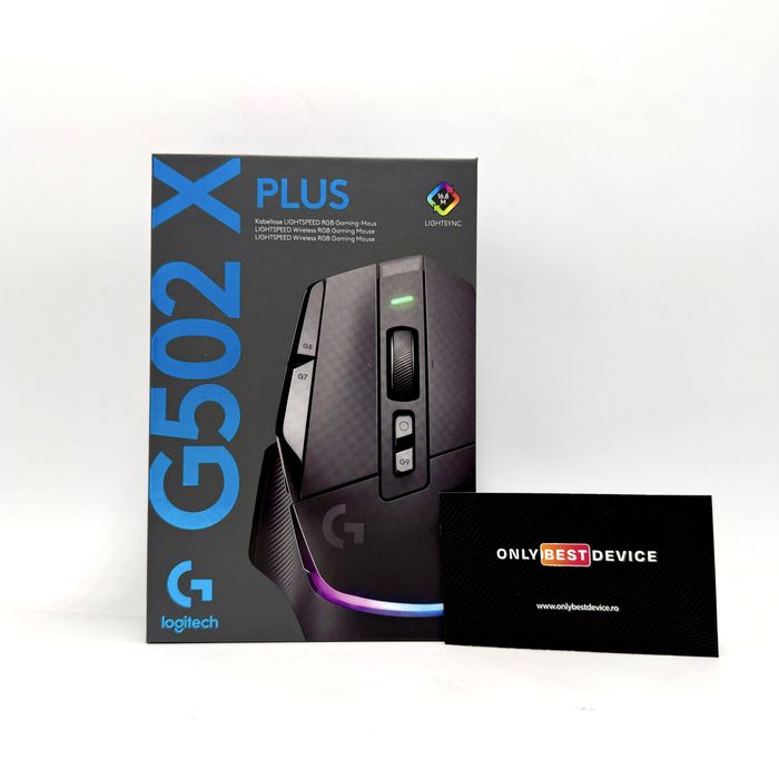 Mouse Logitech G502 X Plus Lightspeed Wireless