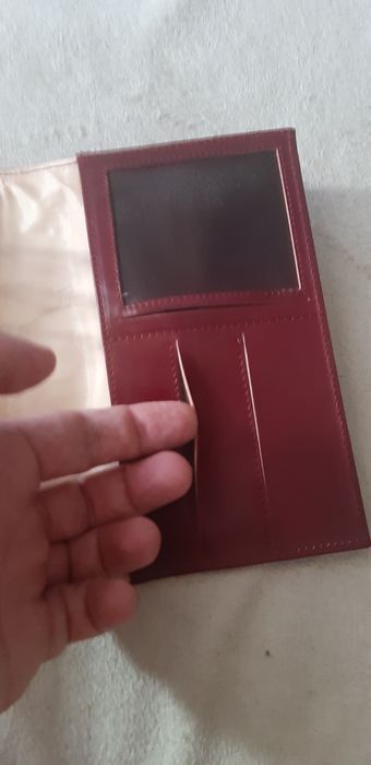 Husa Organizator coperta agenda din piele nat. portcard legitimatii