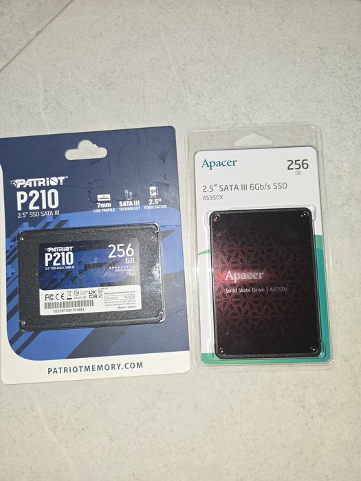 Продам ssd диски 256gb новые.