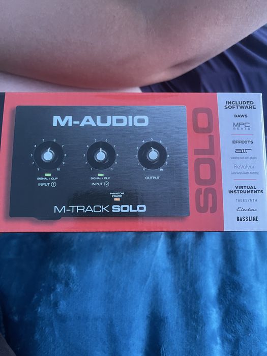 Interfata audio m track solo