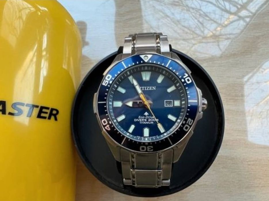 Ceas Citizen Promaster Marine Eco-Drive Titanium BN0201-88L – Ca Nou