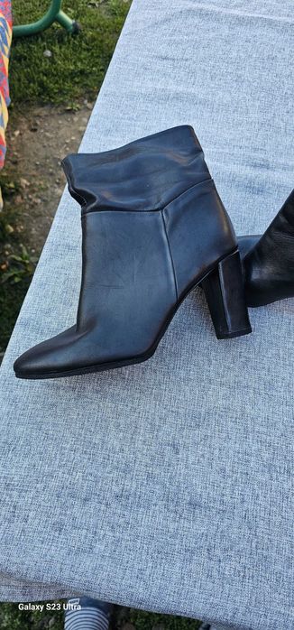 Cizme dama din piele