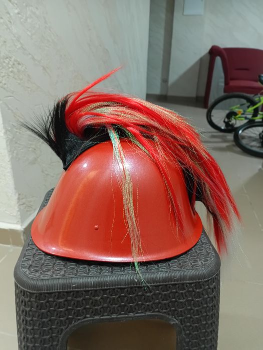 Casca moto custom,Billy puppet,aerografiat,chopper,retro,braincap