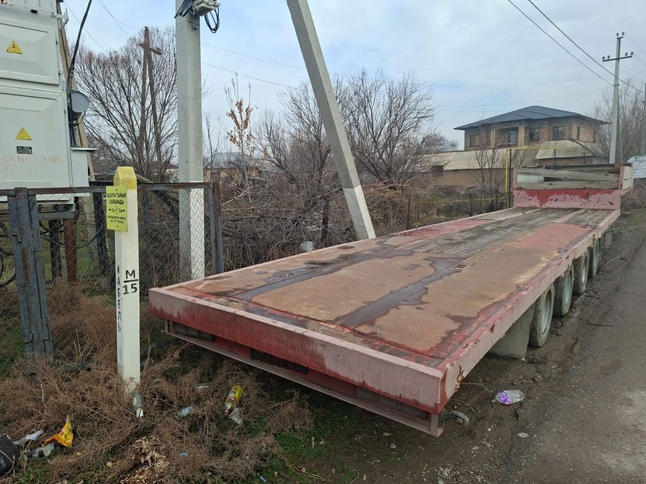 Трал площадка, полуприцеп